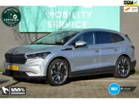 Skoda Enyaq iV 80 First Edition SOH92% Leder Trekhaak Stoelverw 3Zones