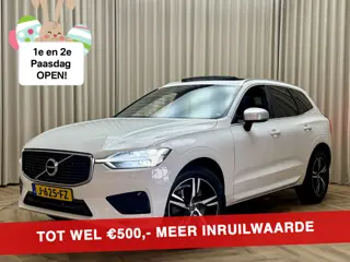 Volvo XC60 2.0 D5 AWD R-Design Panoramadak / Adapt. Cruise / Camera / Elek. Trekhaak / Leder / BLIS 