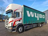 Scania 124L-420 / RETARDER / ONLY:736919 KM / DOUBLE TANK / PLATFORM 2TON / FIRST OWNER / AIRCO / MA