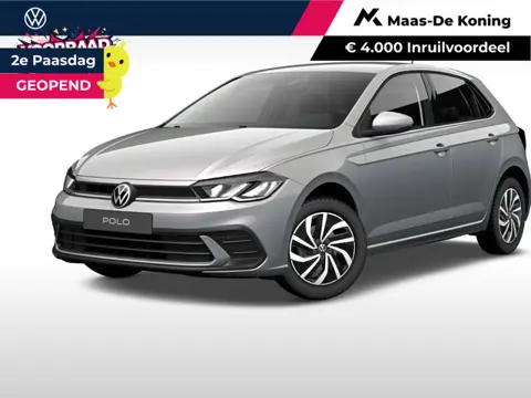 Volkswagen Polo Life Edition 1.0 TSI 95 pk 5 versn. Hand · Achteruitrijcamera · Regensensor ·