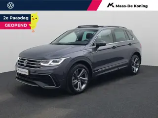 Volkswagen Tiguan 1.4TSIeHybrid 180kW/245PK R-Line DSG · Panoramadak · Trekhaak · Apple/Android Car 