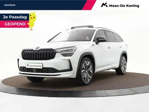 Skoda Kodiaq 1.5 TSI 204pk DSG PHEV Sportline Business · Panoramadak · CANTON Audio · 360gr. camera 