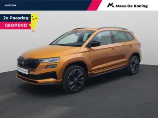 Skoda Karoq 1.5TSI/150PK ACT Sportline DSG · Navigatie · Trekhaak · Apple/Android Car Play · Camera 