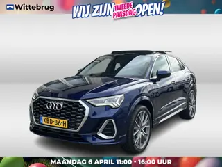 Audi Q3 Sportback 45 TFSI e S-Line / AUTOMAAT/ 245 PK/ PANO/ SONOS/ ACC/ SMARTPHONE INTERFACE/ PARK.