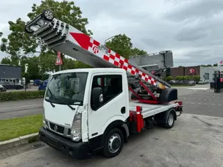 Nissan Cabstar 3X UNIT CABSTAR 35.13 EURO 6 + LIFT 25 METER + REMOTE CONTROL