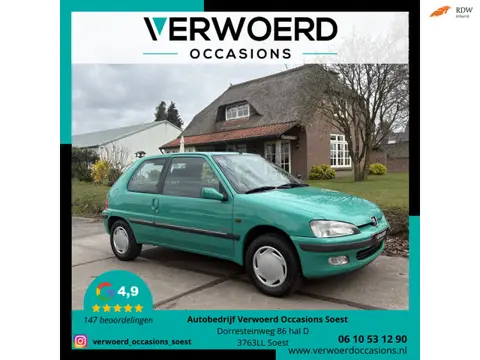Peugeot 106 1.4 Accent|AUTOMAAT|STUURBEKRACHTIGING|ELEKTR RAMEN|ELEKTR. SPIEGELS|LAGE KM|BOEKJES|OND