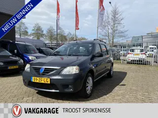 Dacia Logan MCV 1.6 Ambiance 7 Persoons,APK 10-01-2027,Airco,Trekhaak,Elektrischpakket,Stuurbekracht