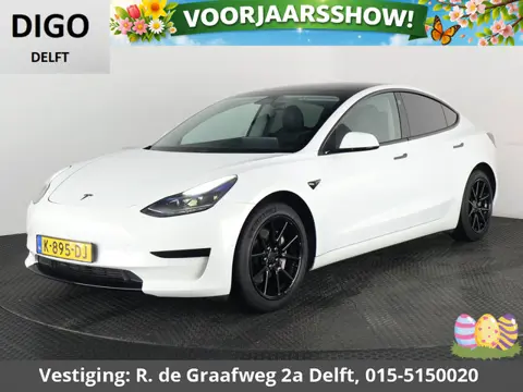 Tesla Model 3 Sport RWD Plus 60 kWh 238 PK! | SOH 88% | Navigatie | Panoramadak | Camera |