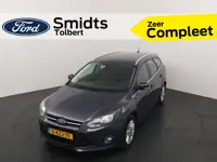 Ford FOCUS Wagon EcoBoost 100pk Titanium | Trekhaak | Leder | Navi | Clima | Cruise | Voorruitverw. 