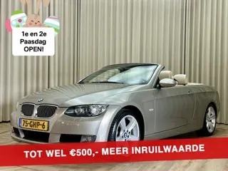 BMW 3 Serie Cabrio 325i High Executive E93 / 3.0L / 6-Cilinder / 218 PK / Automaat / M Sport Leder /