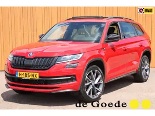 Skoda Kodiaq 1.5 TSI Sportline Business org.NL trekhaak metallic schuifdak 20"lm camera el.klep