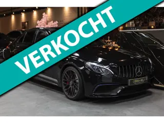 Mercedes-Benz C-klasse AMG 63S PANO|LEDER|CARBON|HEADUP