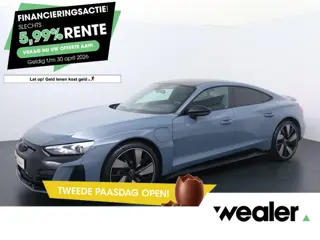 Audi e-tron GT RS 93 kWh | 598 PK | Panoramadak | Top view 360° camera | 21" LM velgen | Luchtvering