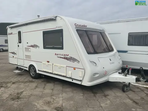 Elddis Crusader Hurricane 470 inc. Mover voortent luifel etc