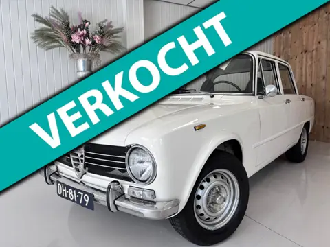 Alfa Romeo GIULIA 1300 TI BODY OFF, BELASTINGVRIJ, INRUIL MOGELIJK, ETC....