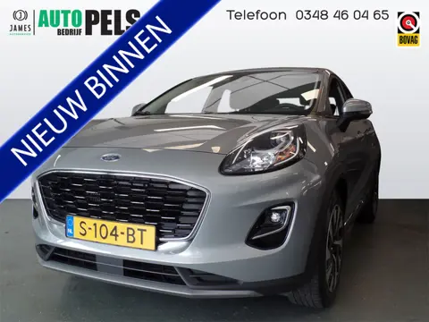 Ford Puma 1.0 EcoBoost Hybrid Titanium Navigatie, Clima controle, Cruise controle, Stoel/Stuurverwar