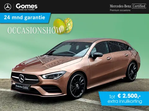 Mercedes-Benz CLA-klasse Shooting Brake 180 AMG Line | Night pakket | Achteruitrijcamera | Sfeerverl