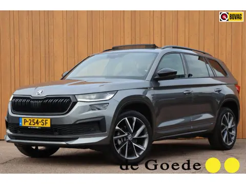 Skoda Kodiaq 1.5 TSI Sportline Business 7persoons org.NL el.trekhaak+klep camera schuifdak stuur+sto