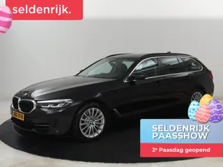 BMW 5-serie 530e Executive | Leder | Trekhaak | Stoelverwarming | Live Cockpit | Carplay | Achterban