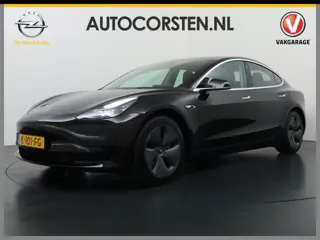 Tesla Model 3 Standard RWD Plus 60 kWh Trekhaak LFP ACCU dus 100% laden AutoPilot Leer Pano-Dak Adap
