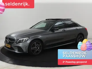 Mercedes-Benz C-klasse 300e AMG | Panoramadak | 360 Camera |  Stoelverwarming | Leder/Alcantara | Ca