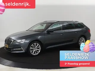 Skoda Superb 1.4 TSI iV Business Edition | Leder/Alcantara |  Stoelverwarming | Canton Sound | Memor
