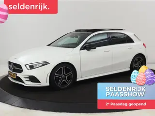 Mercedes-Benz A-klasse 180 AMG | Panoramadak | Stoelverwarming |  Carplay | Sfeerverlichting | Leder