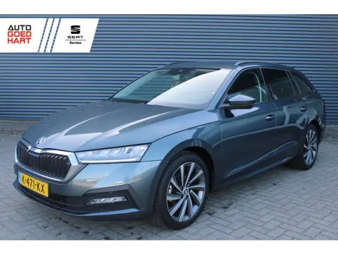 Škoda Octavia Combi 1.0 e-TSI Business Edition Full-LED CarPlay Stoelverwarming 18inch Velgen