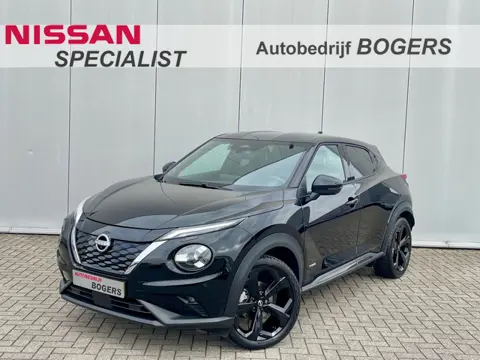 Nissan Juke 1.6 Hybrid Tekna Automaat Navigatie, Leder, 19"Lm, Bose, 360 Camera, Adaptive Cruisecont