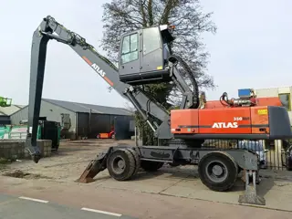 Atlas 350 MH overslag kraan waste handler umslag bagger