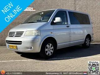 Volkswagen Transporter 2.5 TDI 300 4Motion Trendline Dubbel Cabine | € 4.450,- MARGE! | Airco | Crui