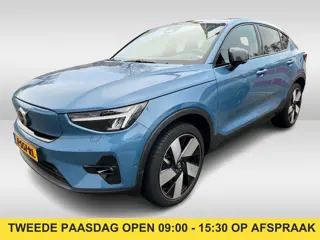 Volvo C40 Single Motor Extended Range Ultimate 82 kWh / SoH 95,6% / Trekhaak / Panoramadak / 360Came