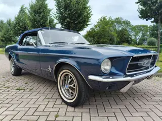 Ford Mustang CONVERTIBLE C CODE NL KENTEKEN (bj 1967)