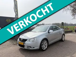 Volkswagen Eos 2.0-16v FSI BOMVOL,AIRCO,LEDEREN BEKLEDING,6BAK,NAVI,SCHUIFKANTELDAK,MET APK