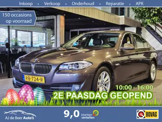 BMW 5 Serie 520D EXECUTIVE  Xenon | Volleder | Clima | Verw. stoelen
