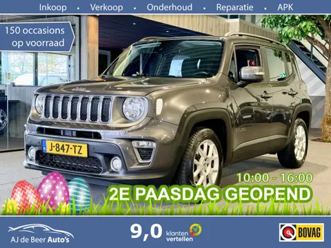Jeep Renegade 1.3T-e Limited Automaat | Airco | Cruise adaptief | Zeer nette auto