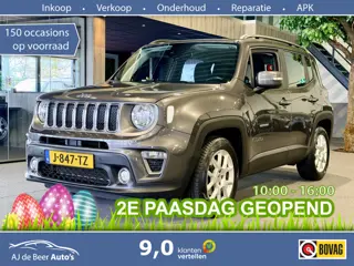 Jeep Renegade 1.3T-e Limited Automaat | Airco | Cruise adaptief | Zeer nette auto