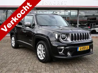 Jeep Renegade 1.3T Freedom, automaat, pano, leer, Apple Carplay,  LED, PDC, NL-dealerauto