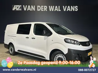Opel Vivaro 2.0 CDTI 123pk L3H1 Dubbele Cabine Euro6 Airco | 6-Zits | Camera | 2500kg Trekhaak Parke