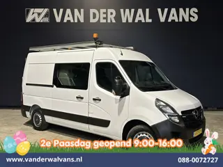 Opel Movano 2.3 Turbo 150pk L2H2 Dubbele Cabine Inrichting Euro6 Airco | Imperiaal | 2500kg Trekhaak