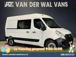 Opel Movano 2.3 CDTI 146pk L2H2 Dubbele Cabine Euro6 Airco | Camera | Navigatie | Cruisecontrol Chau