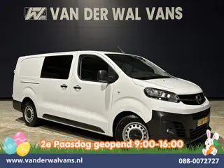 Opel Vivaro 2.0CDTI 145pk L3H1 Dubbele Cabine Euro6 Airco | 6-Zits | Navigatie | 2500kg Trekhaak | A