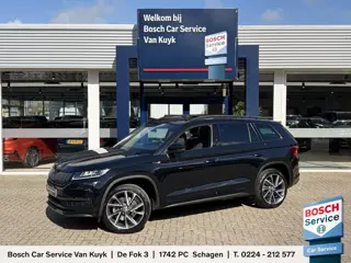 Skoda Kodiaq 2.0 TSI 4x4 Sportline Business / Automaat / 1e-Eigenaar / Open-Panodak / Alcantara / Ca