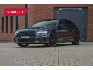 Audi A6 Avant 55 TFSI e quattro Competition | Individual Camouflagegroen | Softclose | B&O | Trekhaa