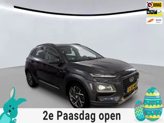 Hyundai Kona 1.6 GDI HEV Premium=NL+DEALER+Volleder+Led+Navigatie+Camera+stoel-verw+Krell-Audio+18"l