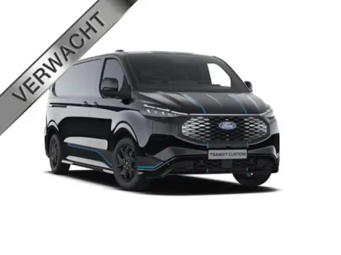 Ford E-Transit Custom 340 L2H1 Sport 71 kWh Trekhaak 2.3T, Carplay, Elektrische stoel Verwacht
