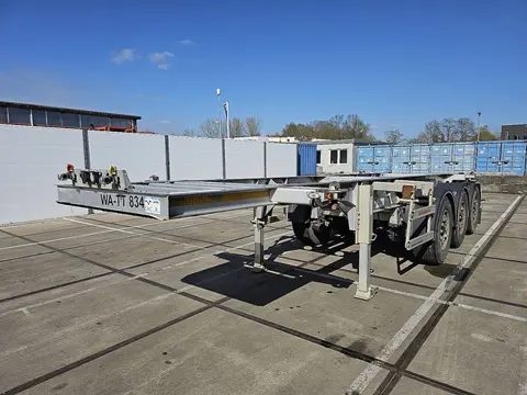 KÄSSBOHRER CS 20 FT TANK bpw alcoa's 3250kg