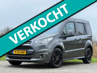 Ford Tourneo Connect 1.0 Titanium - Magnetic Grey - Nav/Clima/Camera/Cruise - Panorama - Stoelverwar
