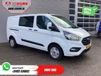 Ford Transit Custom 2.0 TDCI 130 pk L2 DC Dubbel Cabine NL Auto/ 2.8t Trekverm./ Carplay/ Airco/ Nav