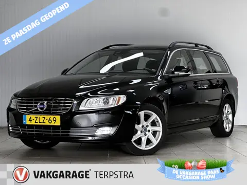 Volvo V70 1.6 T4 Nordic+/ Automaat!/ Trekhaak/ Stoel+Voorruitverw./ 17''LMV/ Elek.Klep/ LEDER/ Clima
